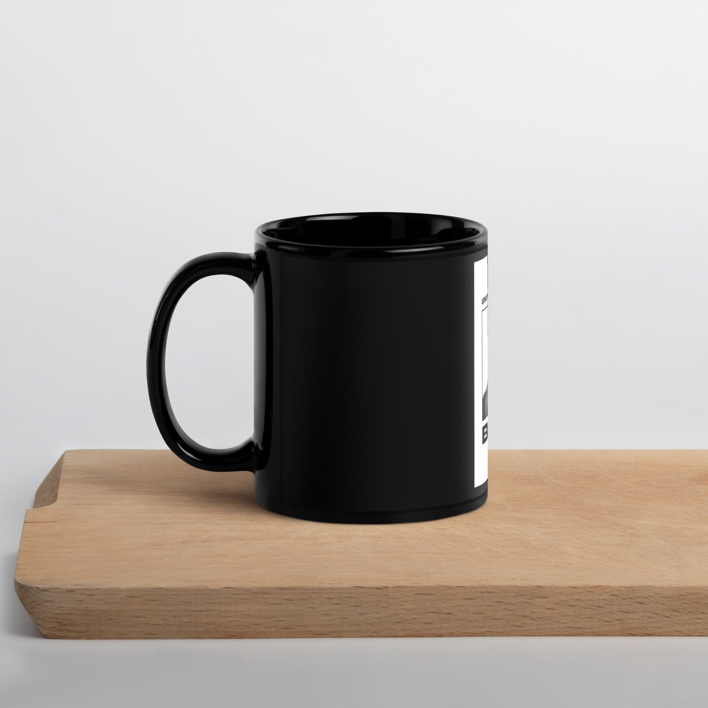 UNAPOLOGETICALLY BLACK Glossy Mug
