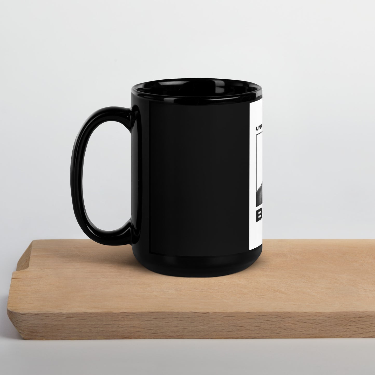 UNAPOLOGETICALLY BLACK Glossy Mug