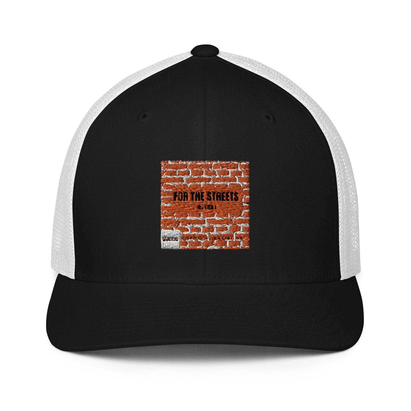 FOR THE STREETS Closed-back trucker cap
