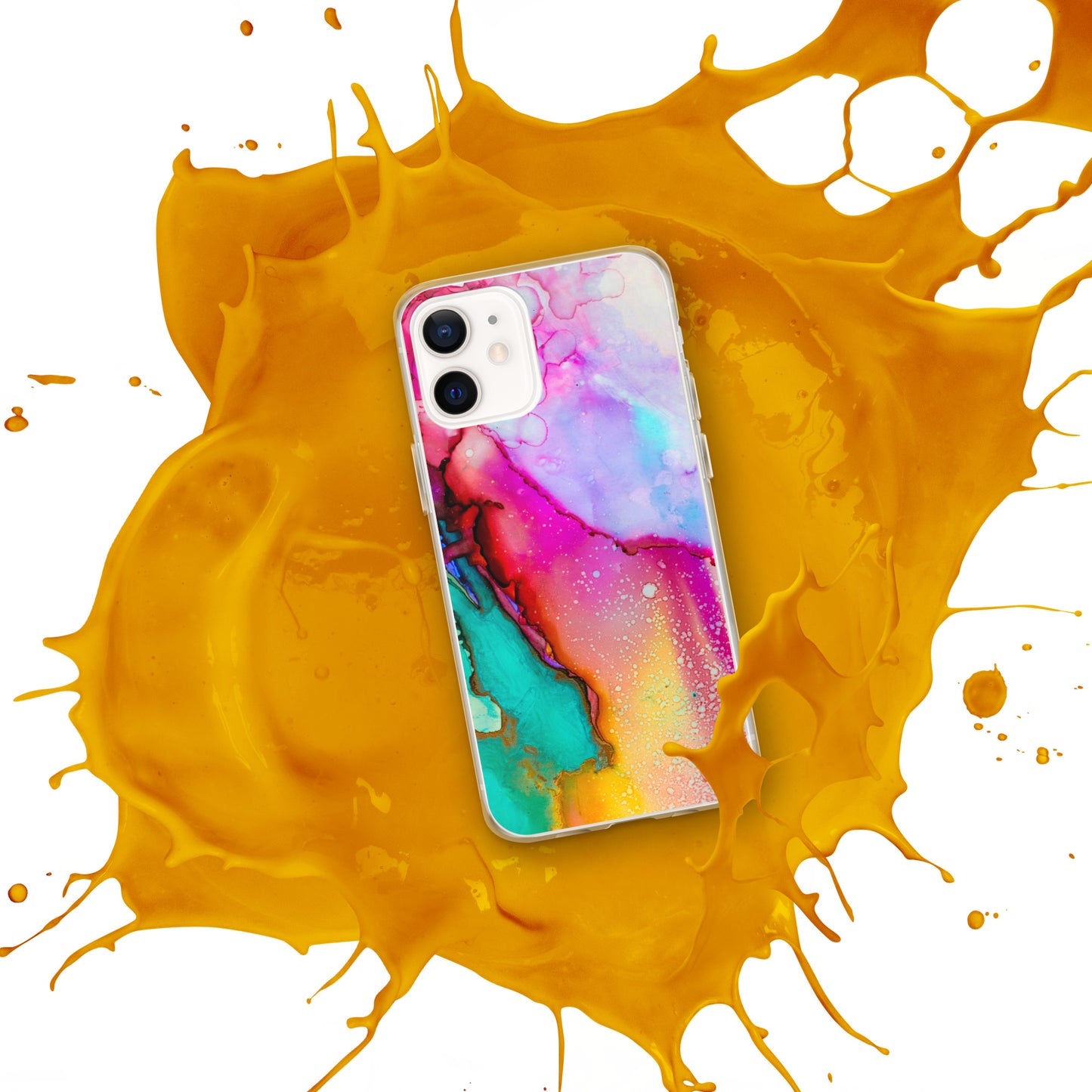 RAINBOW SPLASH iPhone Case
