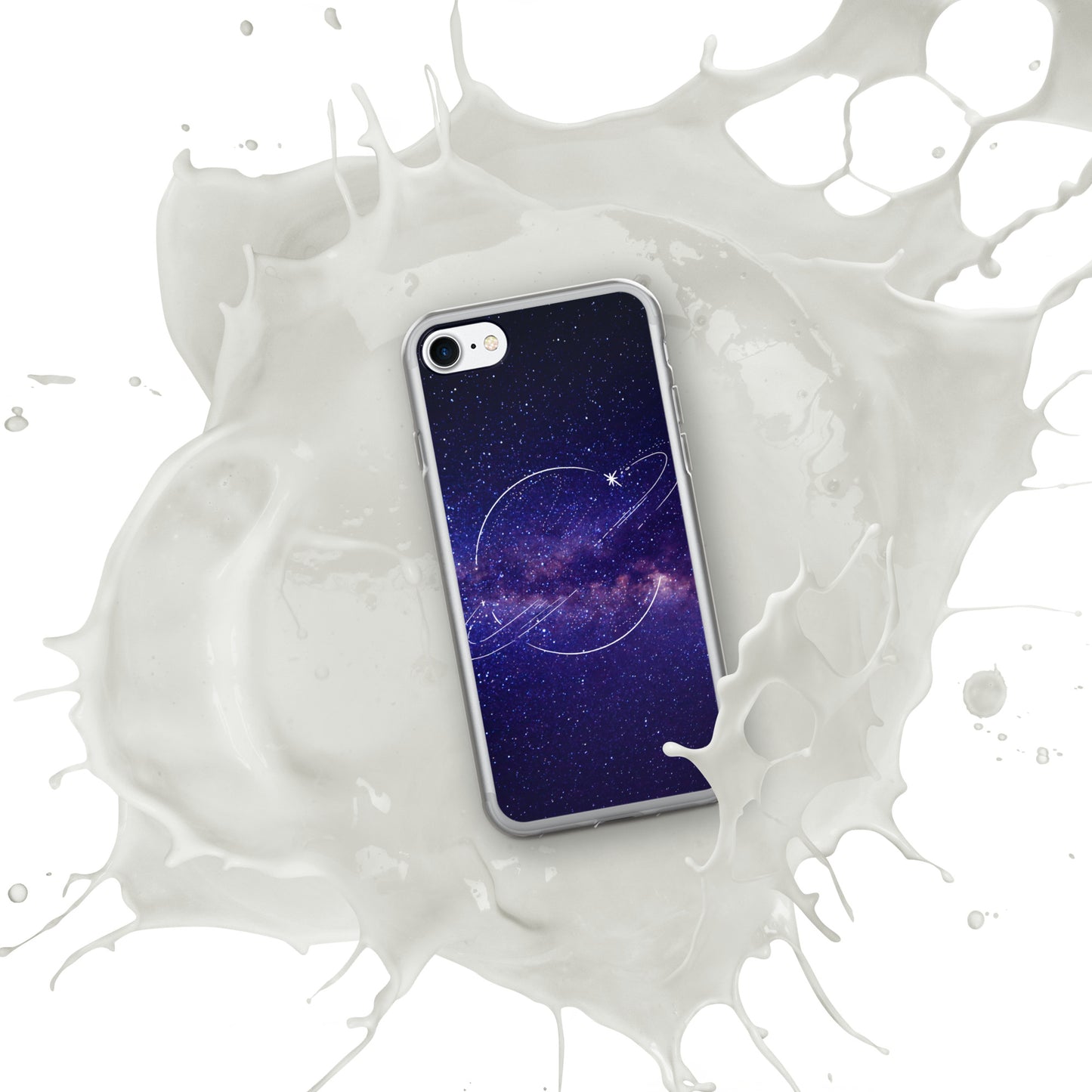 SPACE STARRY BLUE iPhone Case