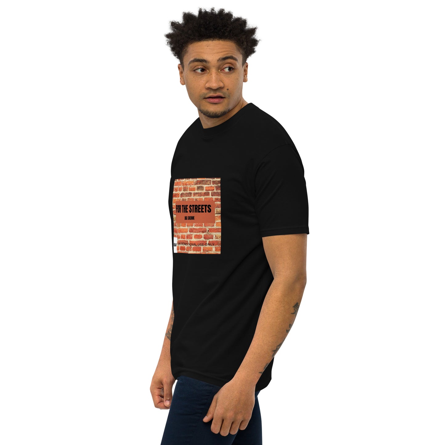 FOR THE STREETS Men’s premium heavyweight tee